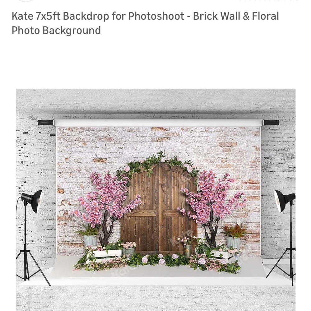Kate spring backdrop size 7x5